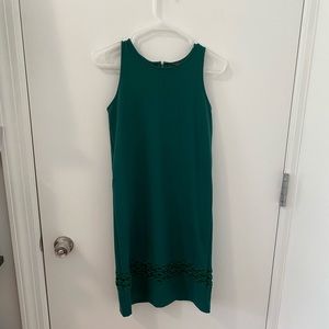 Green Ann Taylor Sheath Dress